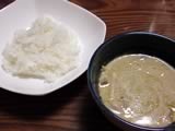 タイ米とグリーンカレー