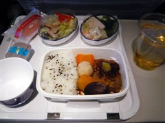 JAL の機内食