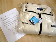 Windows 7 フリースジャケット
