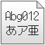ばぐまるゴシック アイコン